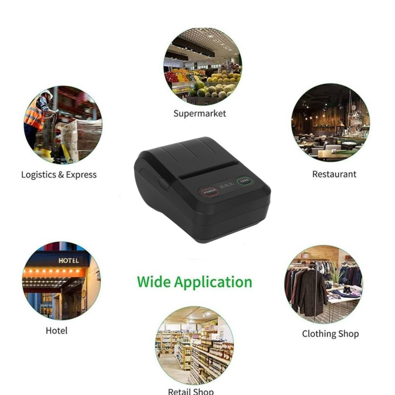 Која су поља примене термалних штампача од 58 мм?